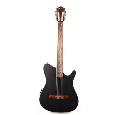Ibanez TOD10N Tim Henson Signature Nylon Acoustic-Electric Transparent Black Flat image 2