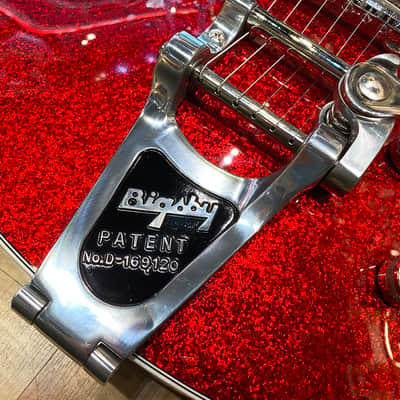 Gretsch G6129T Players Edition Jet FT with Bigsby Rosewood Fingerboard 2023 - Red Sparkle image 9