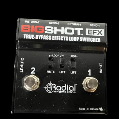 Radial BigShot EFX True-Bypass Effects Loop | Reverb