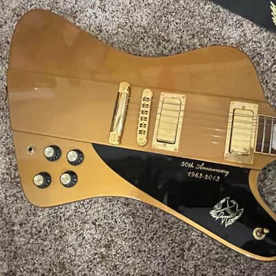 Gibson 50th Anniversary Firebird 2012 - 2013 - Bullion Gold image 9