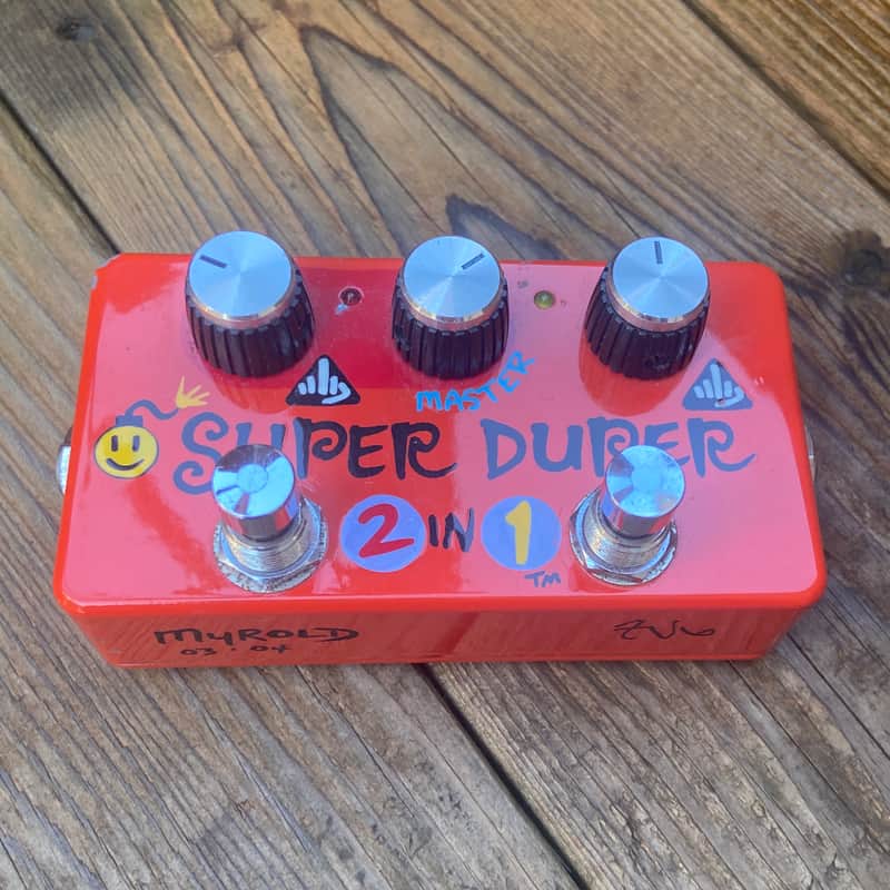2004 Zvex Super Duper 2 in 1  Hand Painted Myrold image 1