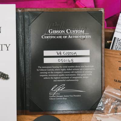 Gibson Les Paul Custom Black Beauty Reissue VOS Ebony #050168 image 8