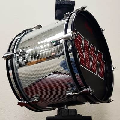 KISS Mirrorball Double Sided Rotating Bass Drum w/ Multi-Color Internal Lighting + Remote Control image 15
