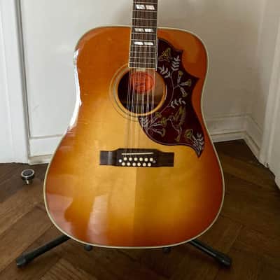 2010 Gibson Custom Shop Hummingbird 12-String Honeyburst image 9