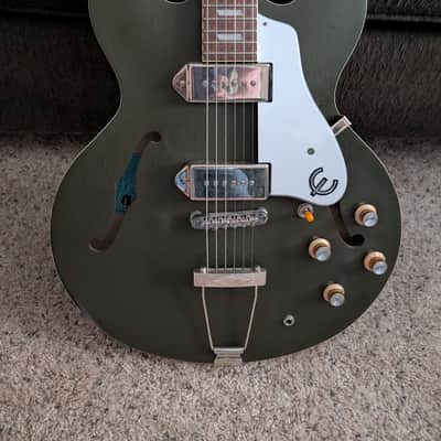 Epiphone Casino Olive Drab Worn - 2021 image 3