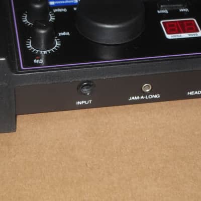 lightly used DOD FX7Guitar FX Processor / Preamp + NON original 9VAC adaptor (unit from December 1995) black, hard plastic casing, metal bottom plate (NO box, NO paperwork) image 14