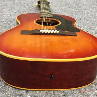 Gibson B25-12 1963 - Cherry Sunburst - Super! image 7