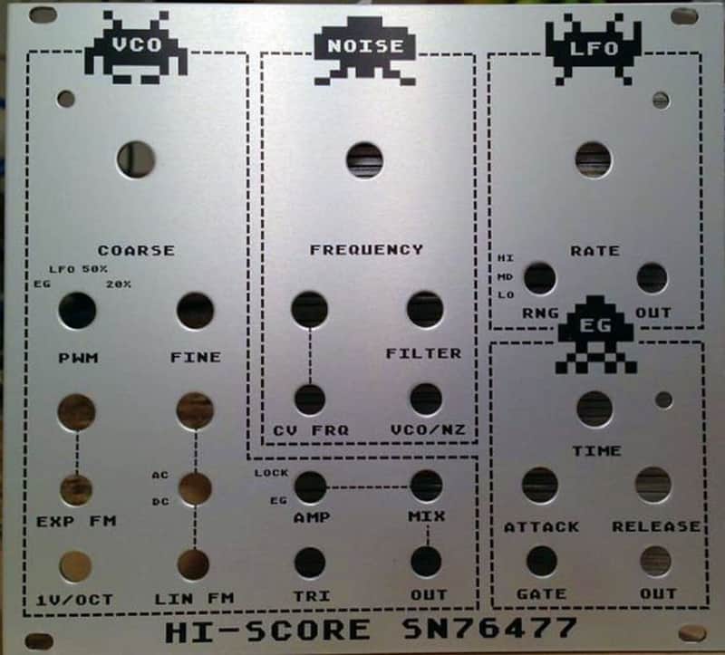 thomas henry sn voice, euro aluminum version thru-hole | full kit image 1