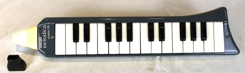 5564 - Space Gray Hohner Melodica Piano 26 Made in Germany