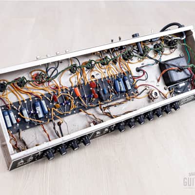 1965 Fender Twin Reverb Black Panel Vintage Tube Amp 2x12 w/ Oxford 12T6, Ftsw & Cover image 12