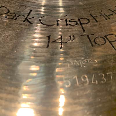 Paiste 14" Signature Dark Crisp Hi-Hat Cymbals (Pair) 1989 - Present - Traditional image 6