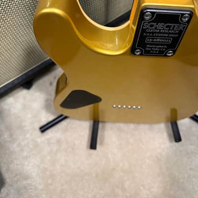 Schecter PT USA Custom Shop 2020-2021 - Gold image 13