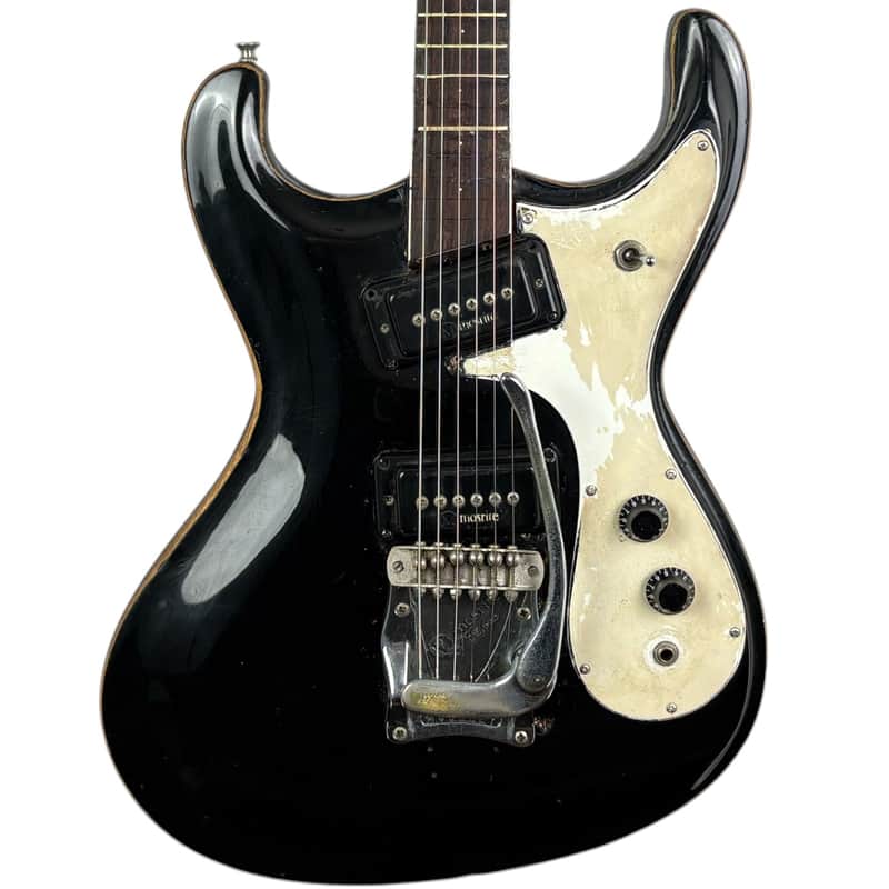 Mosrite The Ventures Model - Black image 1