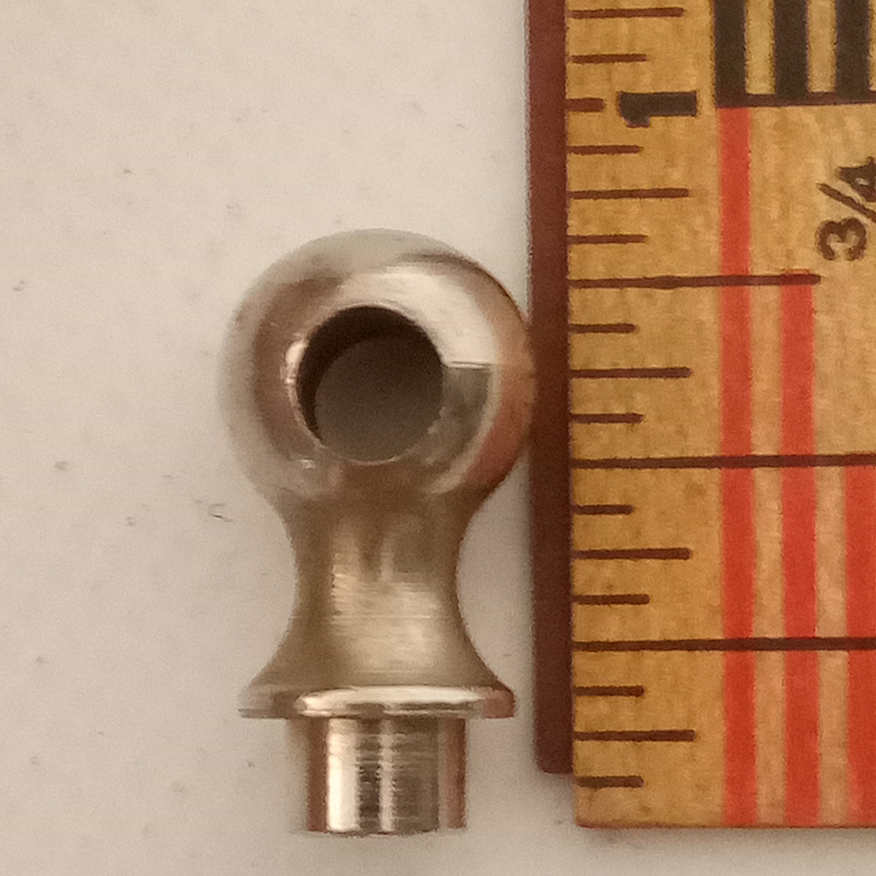 Leedy Single-Tension Snare/Bass Drum T-Rod-Eyelet Lug-Guide Nickel Marching 30s — main photograph