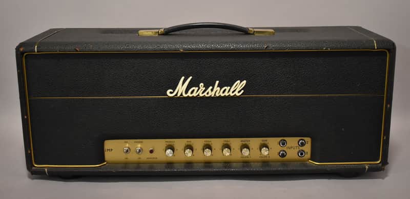 c. 1969-1972 Marshall 1959 Super Lead 100-Watt Amplifier Head Modified image 1