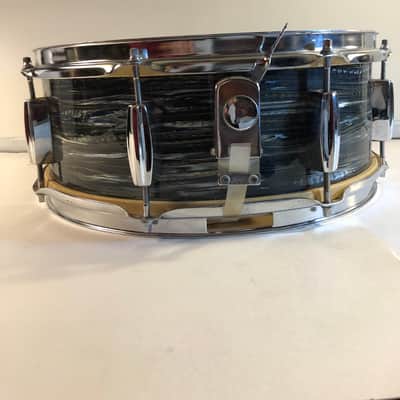 Kevin  Brand Snare Drum  Made in Japan - Black Oyster Pearl BOP image 4