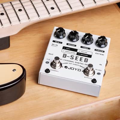 Joyo D-SEED Dual Channel Digital Delay 4-Mode Guitar Effect Pedal with Tap Tempo,price include the import duty for US buyer image 6