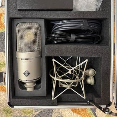 Neumann M 149 Large Diaphragm Multipattern Tube Condenser Microphone 1999 - Present - Nickel image 1