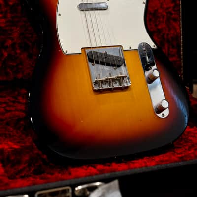 Fender Custom Shop '60 Reissue Telecaster Relic NAMM 2018 Custom Built 3 Tone Sunburst Limited Edition image 3