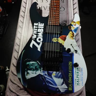 ESP LTD Kirk Hammett Signature KH-WZ White Zombie image 2
