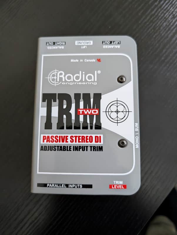 Radial Pro Trim-Two Passive DI 2025 - Gray image 1