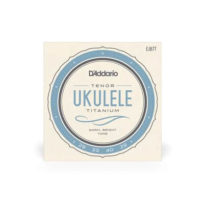 D'Addario EJ87t Titanium Ukulele, Tenor image 1
