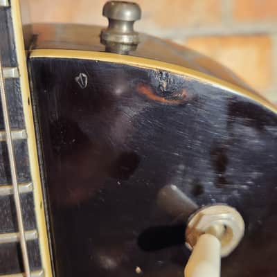 Vintage 1980s Hondo HL737 Singlecut LEFTY Sunburst image 8