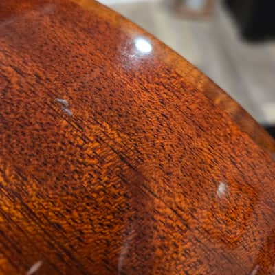 Solid wood! Alvarez Masterworks Cutaway Dreadnought with Electronics 2010s - Shadowburst image 8