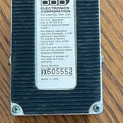 1987 DOD FX56 American Metal Purple image 2