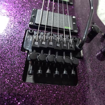 ESP LTD Kirk Hammett Signature KH-602 - Purple Sparkle w/ Hardshell Case image 5