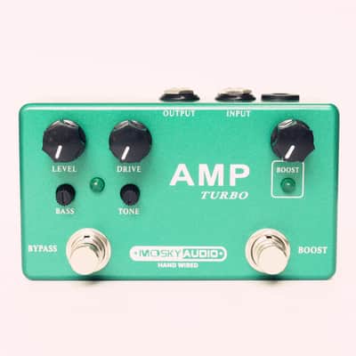 Mosky Audio AMP TURBO Overdrive and Boost New Great Price Fast US Ship! image 1