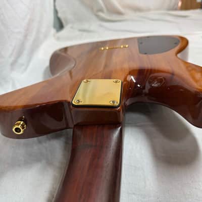 Warmoth Singlecut T-style Guitar by Houston Electric Guitar Jerry DeLue image 23