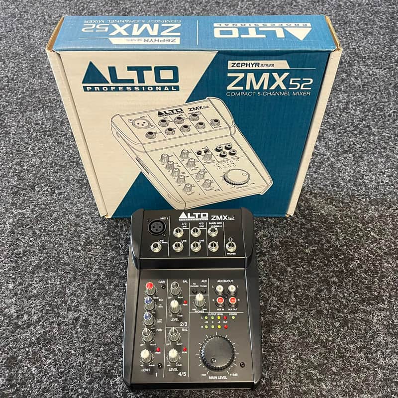 Alto Zephyr ZMX52 5-Channel Analog Mixer image 1