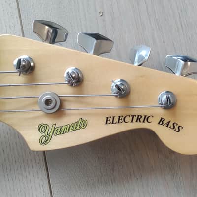 Yamato Maya Telecaster Bass Lipstick Pickup1973 White image 3