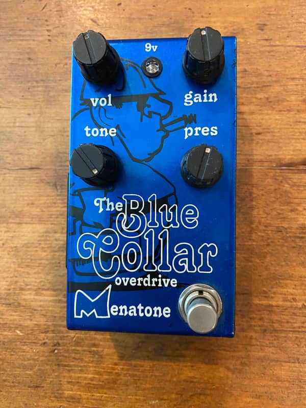 Menatone Blue Collar Overdrive 2005 - Blue | Reverb