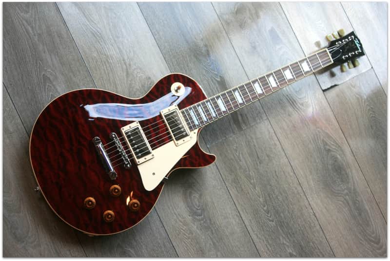 Tokai TOKAI "LS142Q SDR See Through Dark Red" MADE IN JAPAN/NO HARDCASE/NO GIGBAG image 1