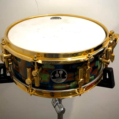 Sonor Artist 13x5 27ply earth snare (JoJo Mayer) Earth veneer image 5
