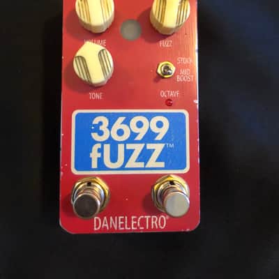 Danelectro The 3699 Fuzz 2020 - Red image 1