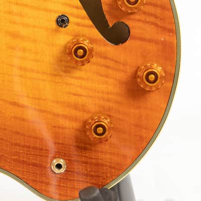 Daion H555 Headhunter HS (Honey Sunburst) HH-555 Semi-hollow electric image 4