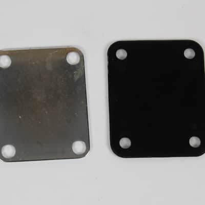 1978 Vintage Fender Mustang/Jaguar/Jazzmaster Chrome Neck Plate USA 1970s image 4