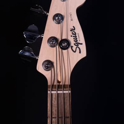 Squier Mini P-Bass, Laurel FB, Black image 9