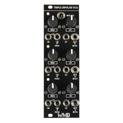 WMD Triple Bipolar VCA (Black) [Three Wave Music] image 2
