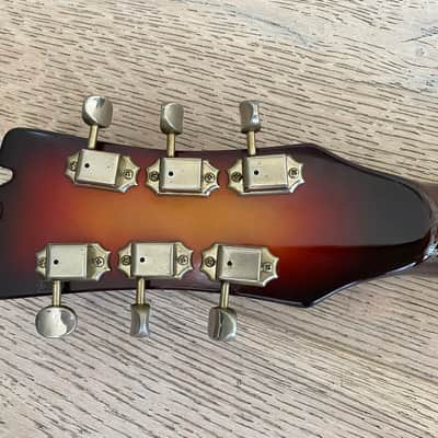 Mosrite The Ventures Super Custom '63 Sunburst Set Neck Japan MIJ OHSC image 17