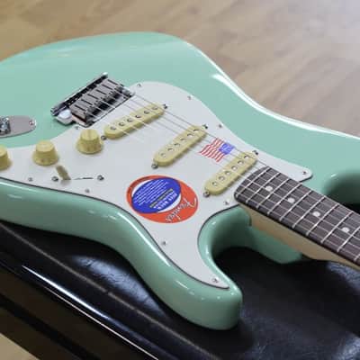 Fender Jeff Beck Stratocaster - Surf Green - Incl Vintage Style Tweed Case image 8