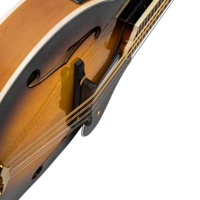 Ortega RMFE90TS F-Style Series Solid Spruce Top Maple Neck 8-String Acoustic-Electric Mandolin w/Deluxe Gig Bag image 11
