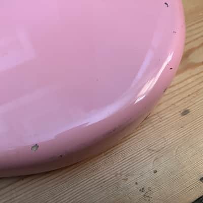 Squier Bullet Strat by Fender Electric Guitar Body Shell Pink Stratocaster 2007 image 13