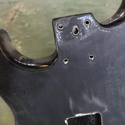 Black Poplar Wood Guitar Strat Style Body DIY Project image 7