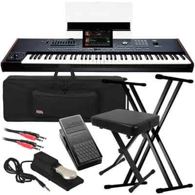 Korg PA5X 76-key Professional Arranger Workstation Keyboard STAGE KIT image 1