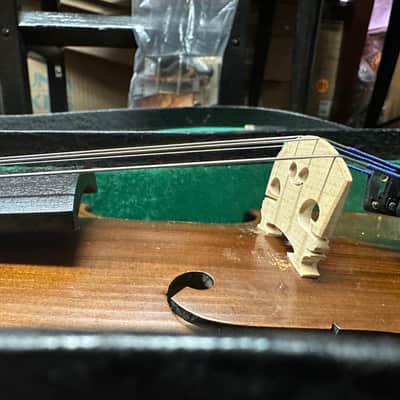 Used Vintage Early 1900s Strad Copy 4/4 full size Violin w/ case image 3