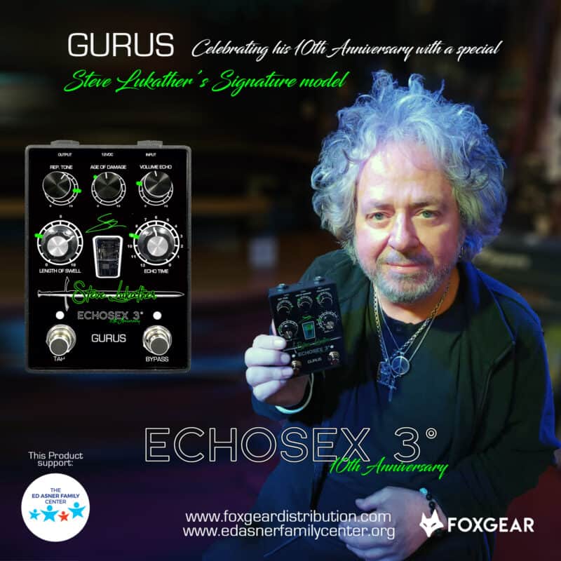 Gurus Pedals Steve Lukather Signature Echosex 3° | Reverb